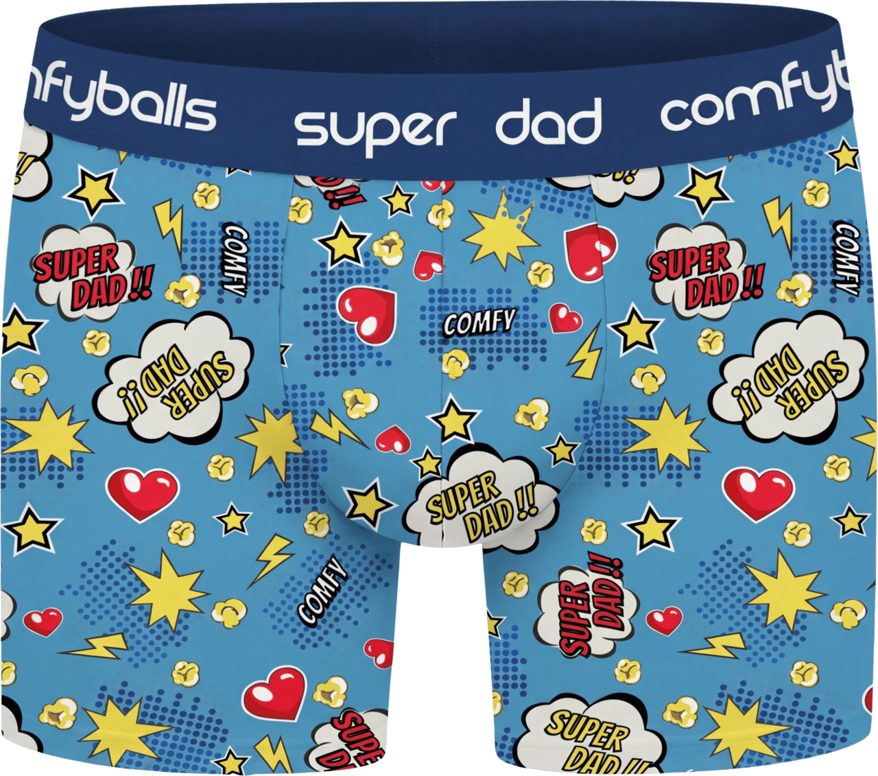 Super Dad Comic Cotton 1