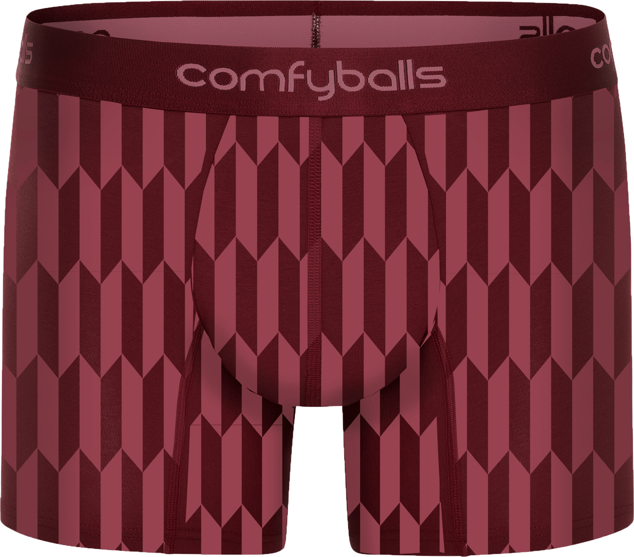 Red Faceted Stripe Cotton 1