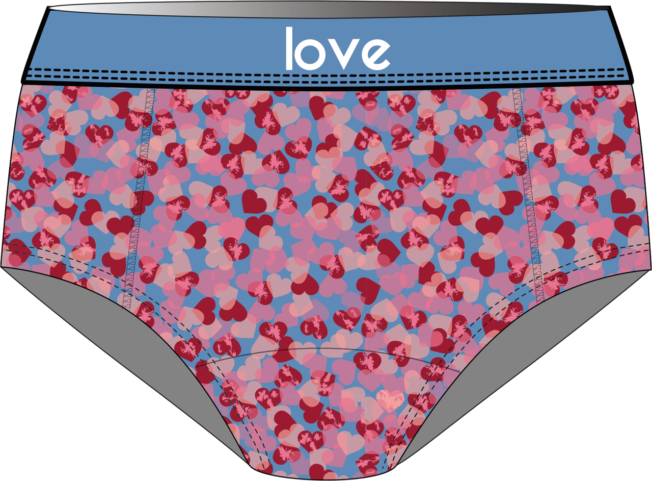 Valentine '28 Splash Cotton 1