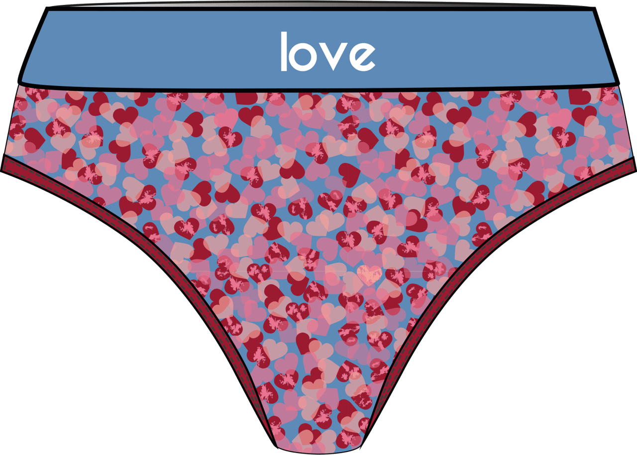 Valentine '28 Splash Cotton 1